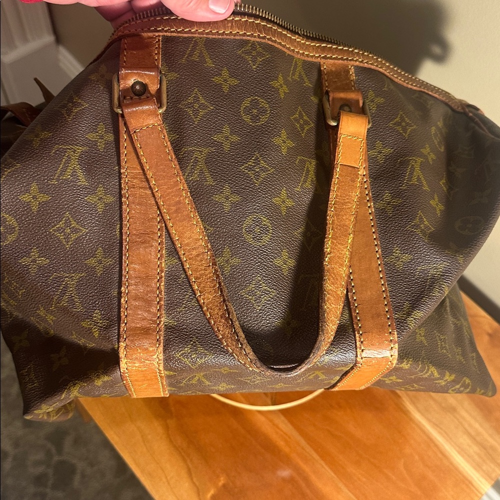 Vintage. Louis Vuitton Sac Souple 45. - Picture 9 of 16